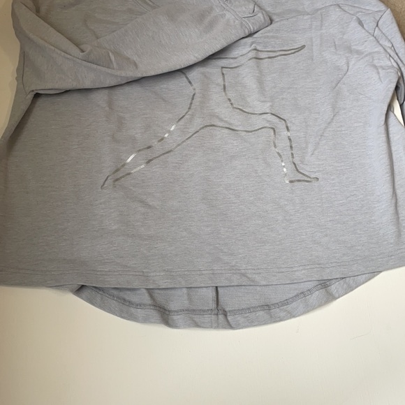 Warrior Pose Silver Grey Sweatshirt - Picture 4 of 8